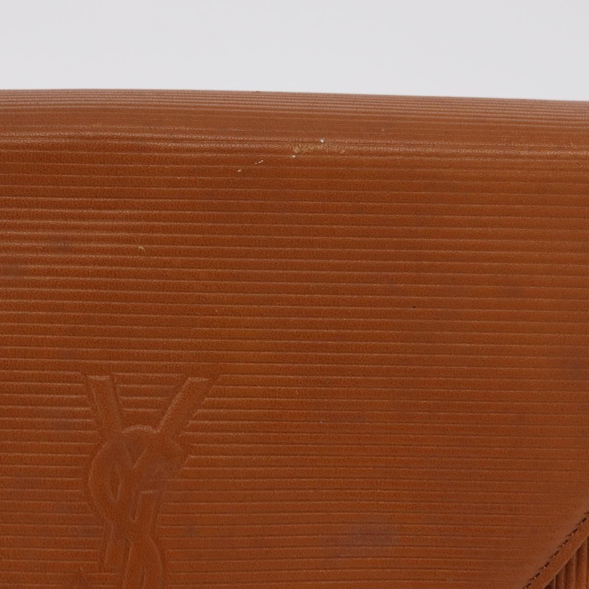 Saint Laurent Vintage Shoulder bag leather, Brown, Leather, Shoulder Bag