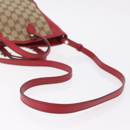 Gucci Bree Convertible GG Canvas with Leather, Beige, Canvas, Tote Bag