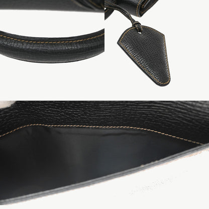 Loewe Barcelona Top Handle Leather, Black, Leather, Handbag