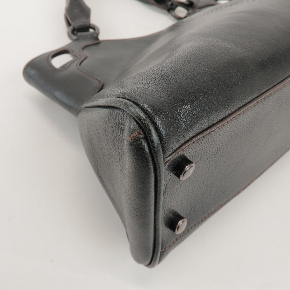 Cartier Marcello Leather, Black, Leather, Handbag