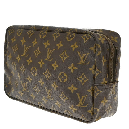 Louis Vuitton Trousse Toilette Monogram Canvas, Brown, Canvas, Clutch