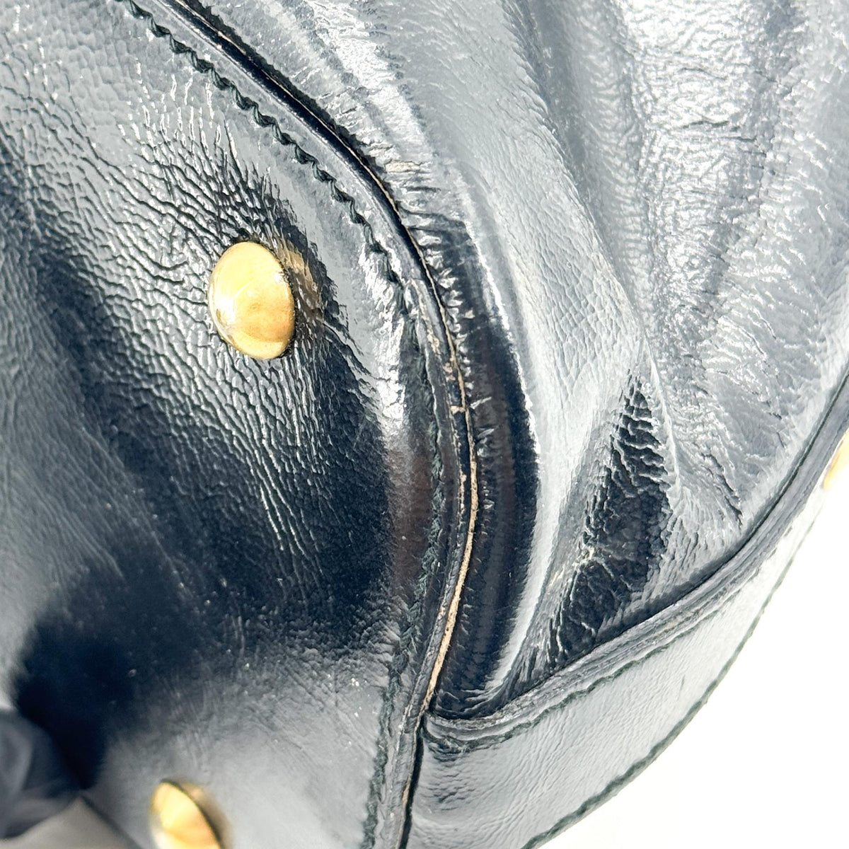 Saint Laurent Muse Patent, Black, Patent Leather, Shoulder Bag