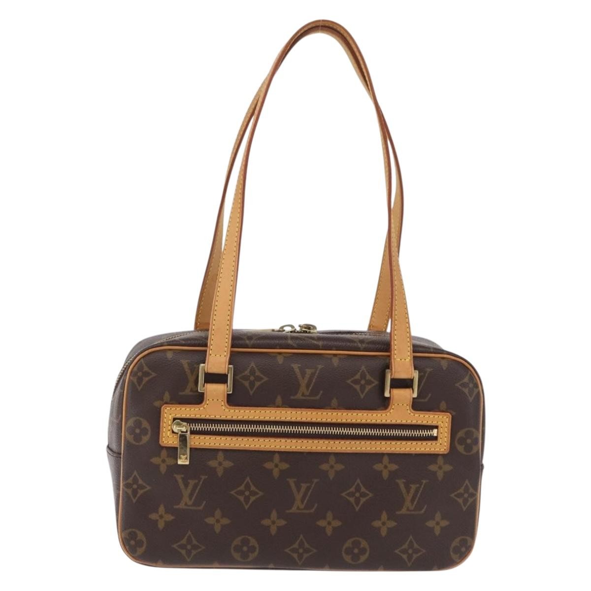 Louis Vuitton Cite Monogram Canvas, Brown, Canvas, Handbag