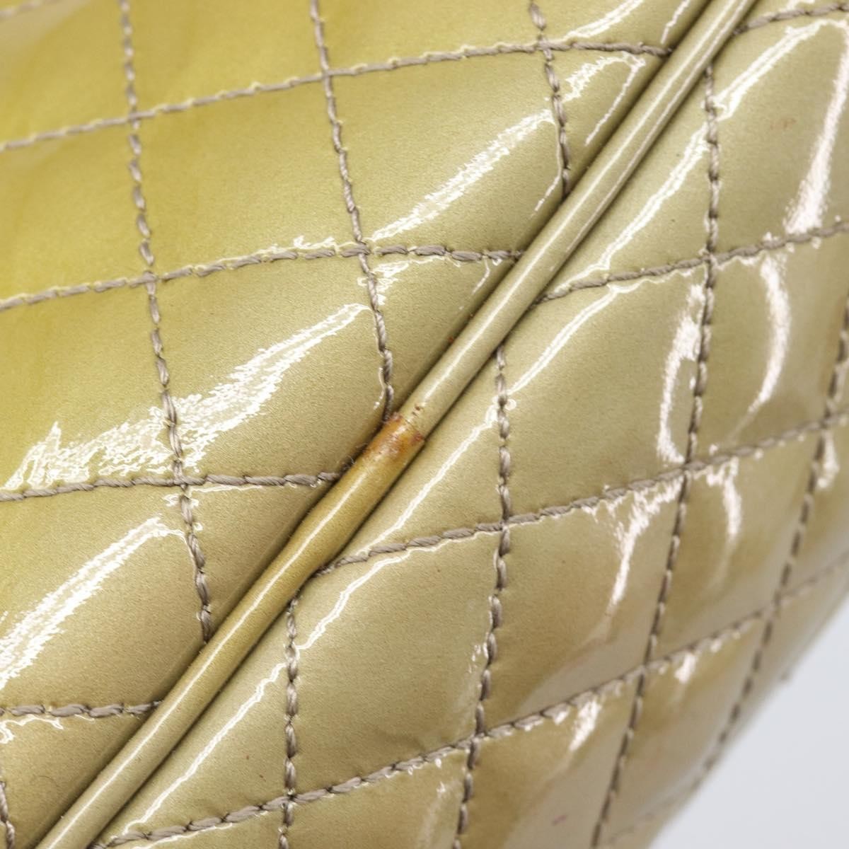 Salvatore Ferragamo Vala Patent Leather, Green, Patent Leather, Shoulder Bag