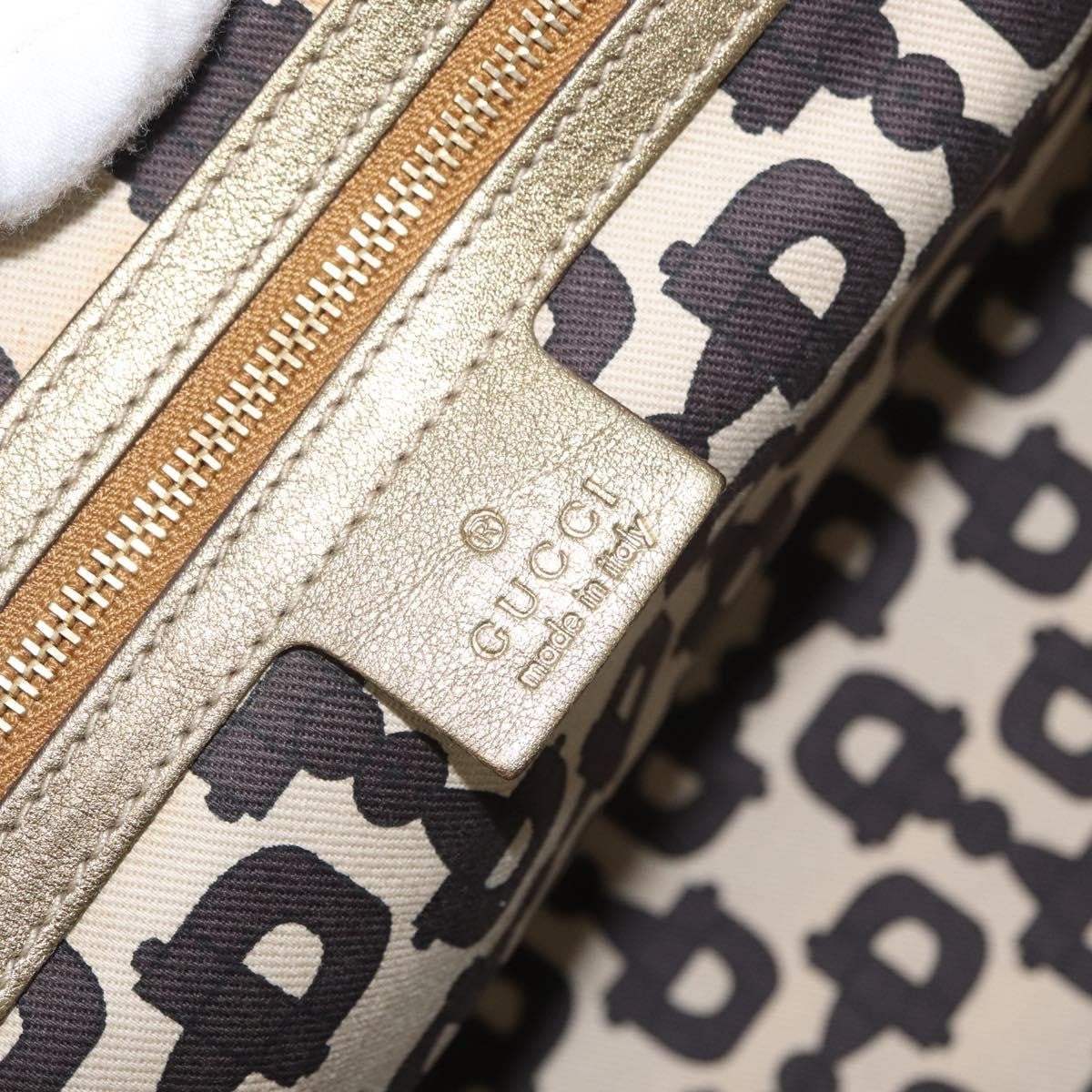 Gucci Jolicoeur GG Canvas, Beige, Canvas, Tote Bag