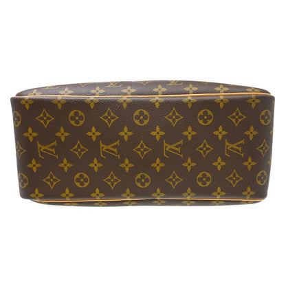 Louis Vuitton Deauville Monogram, Brown, Canvas, Handbag
