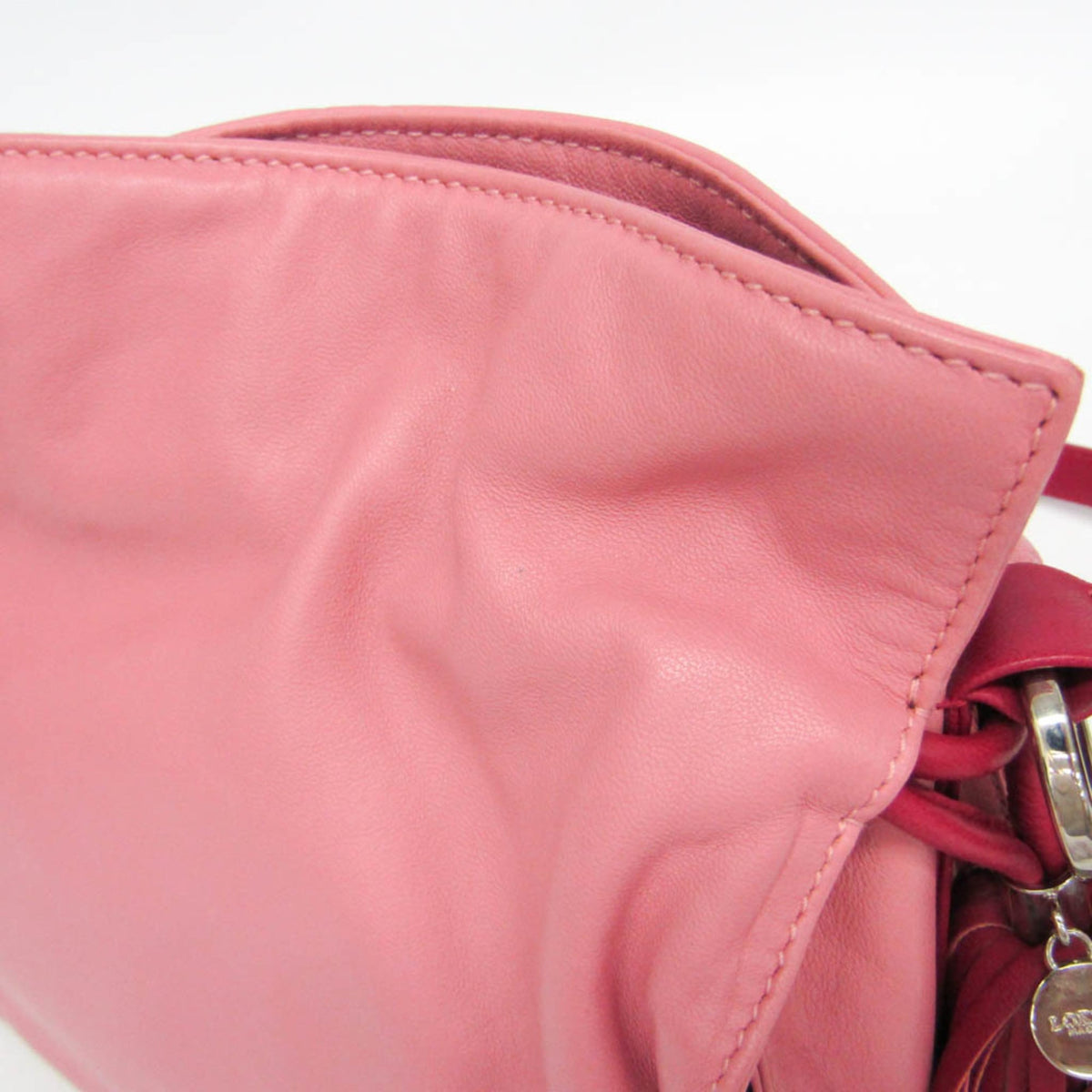 Loewe Flamenco Leather, Pink, Leather, Crossbody Bag