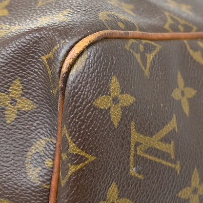 Louis Vuitton Keepall Monogram Canvas, Brown, Canvas, Travel Bag