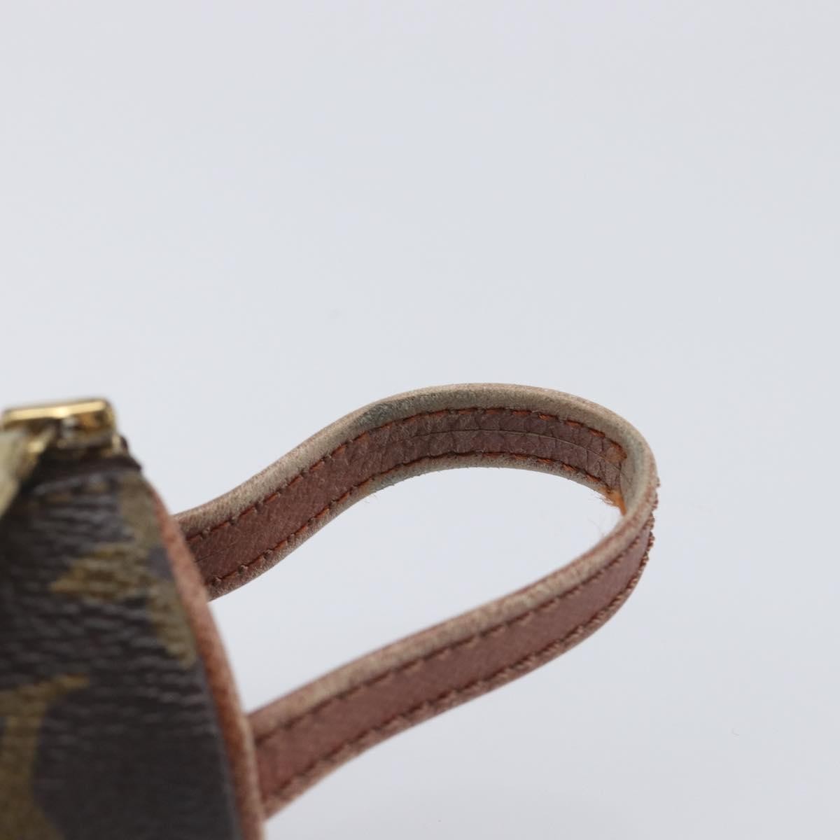 Louis Vuitton golf ball case monogram, Brown, Canvas, Clutch
