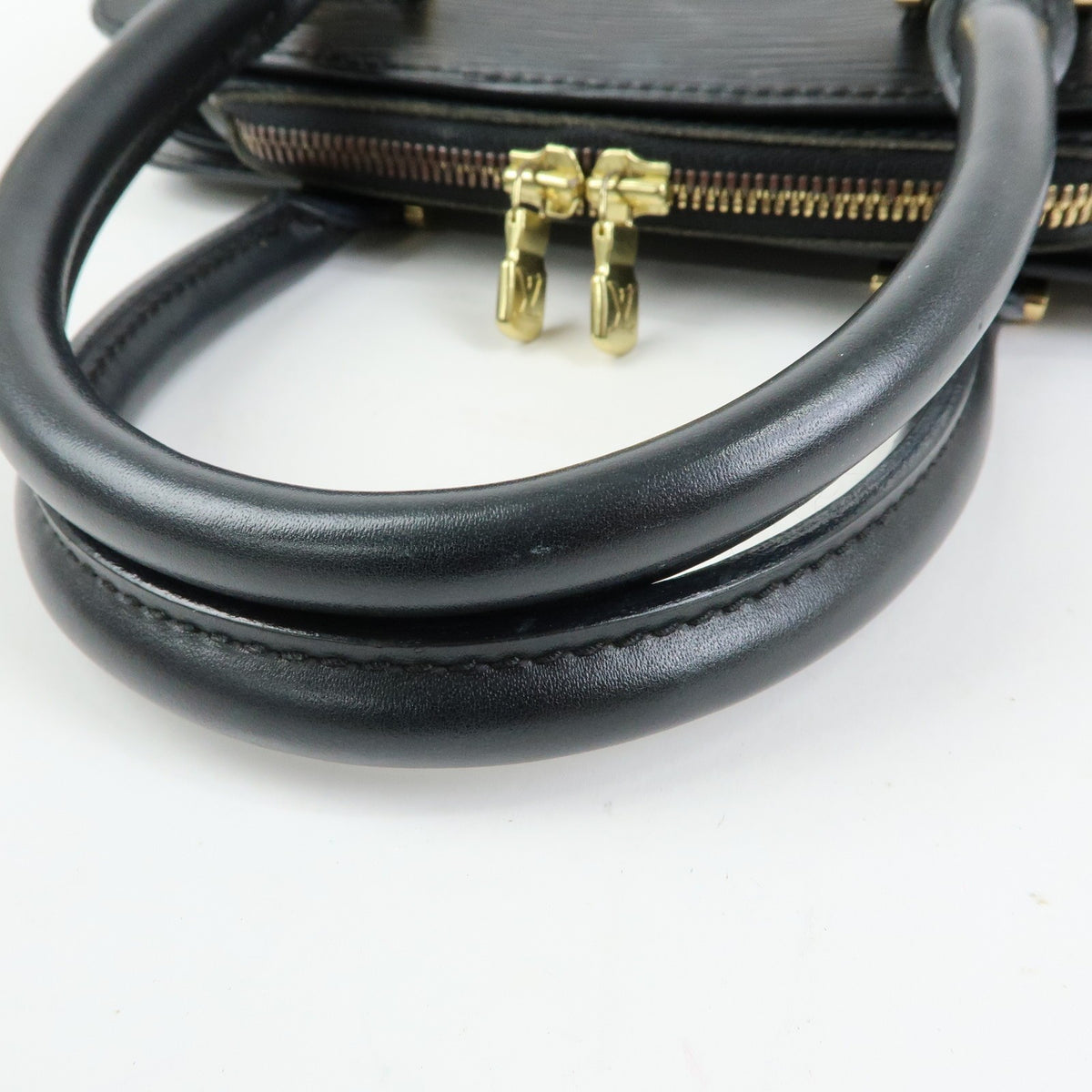 Louis Vuitton Pont Neuf Epi Leather, Black, Leather, Handbag