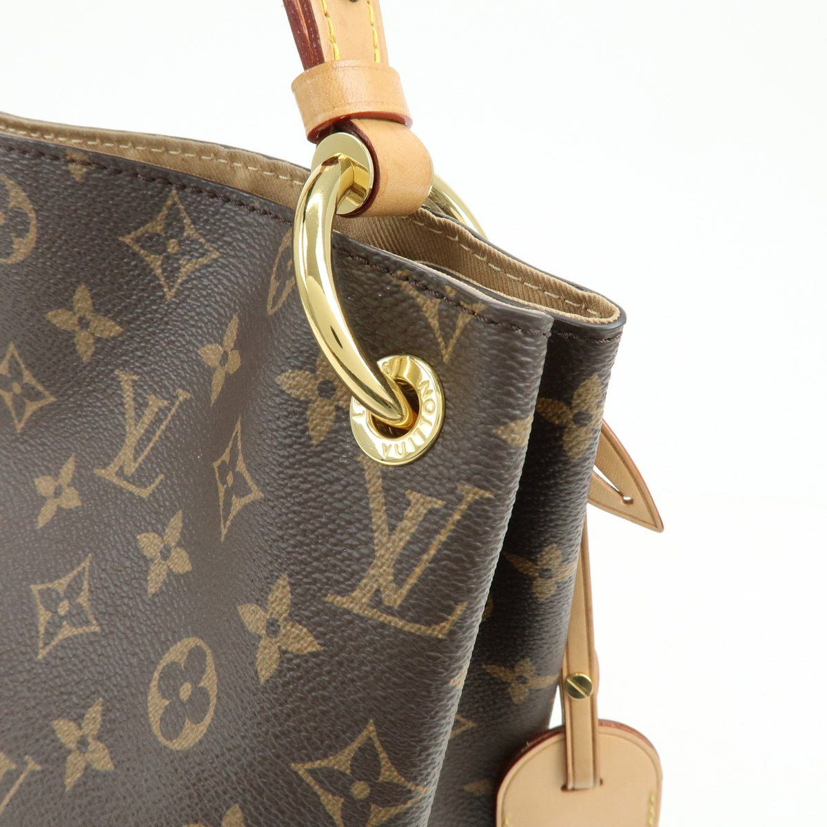 Louis Vuitton Graceful Monogram Canvas, Brown, Canvas, Handbag