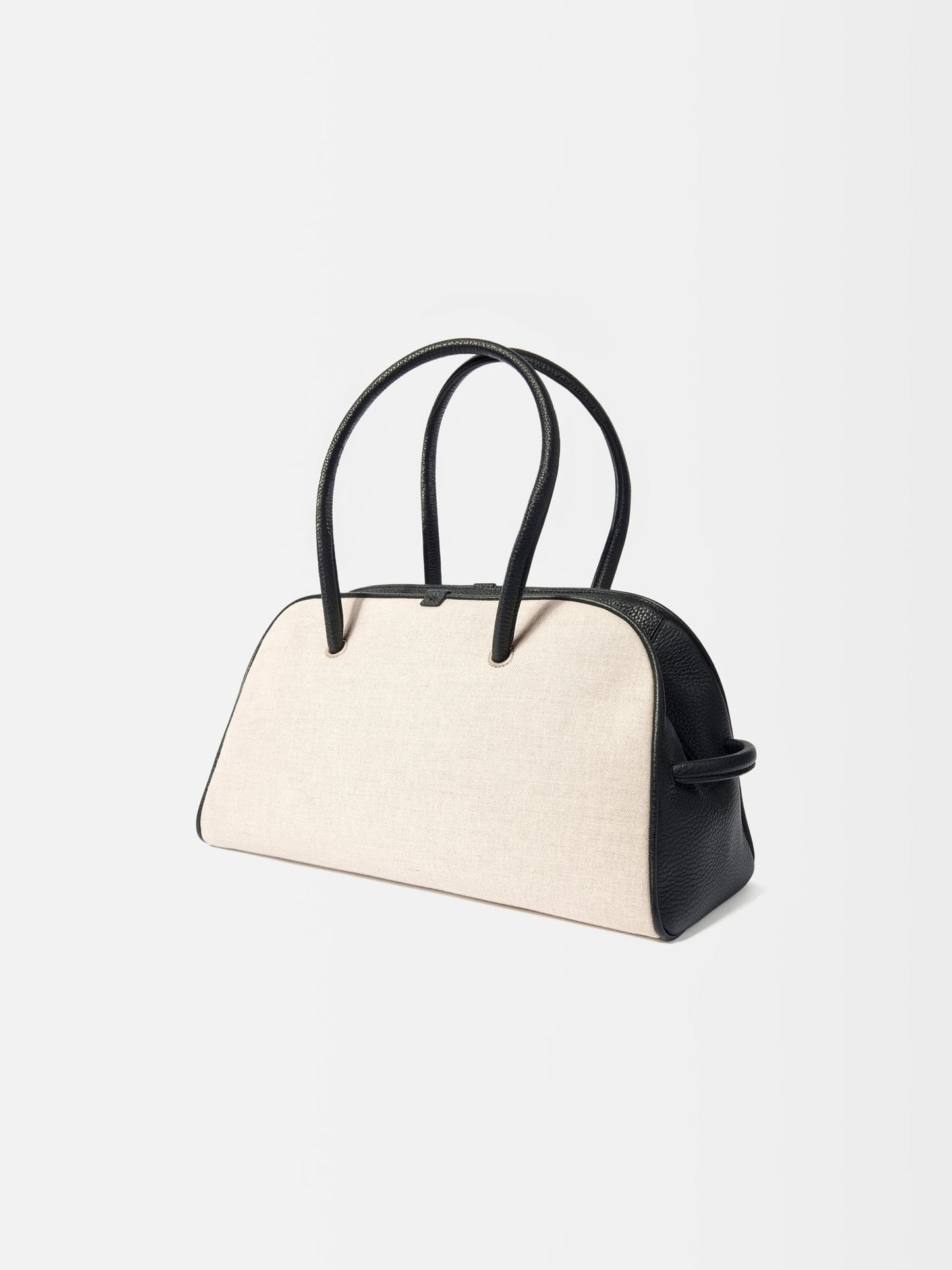 Jacquemus TURISMO linen, BEIGE, LINEN, Handbag