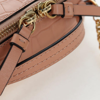 Chloe C Vanity Leather, Pink, Leather, Handbag