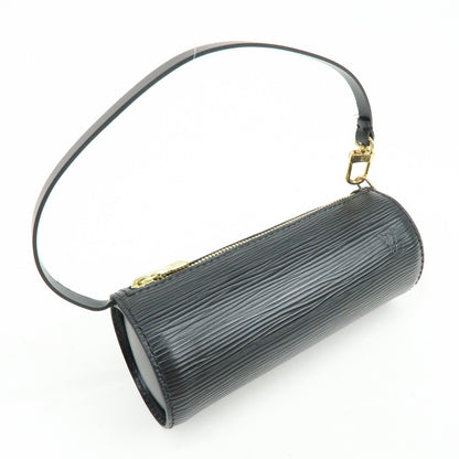 Louis Vuitton Soufflot Epi Leather, Black, Leather, Tote Bag