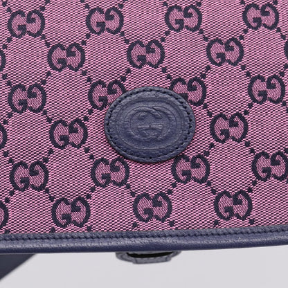 Gucci Children's Messenger GG Canvas, Pink, Canvas, Handbag