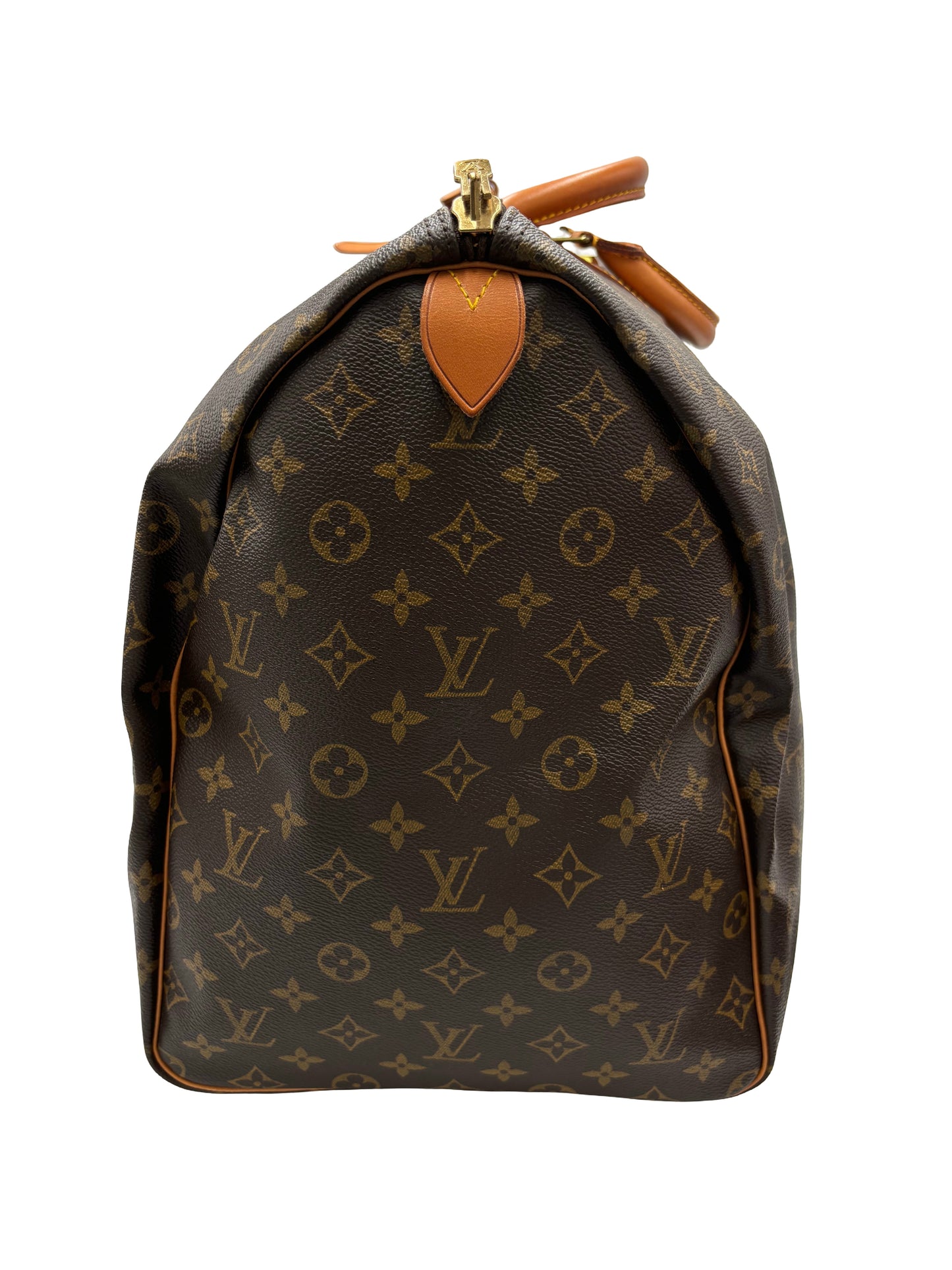 Louis Vuitton Keepall Monogram Canvas, Brown, Canvas, Travel Bag
