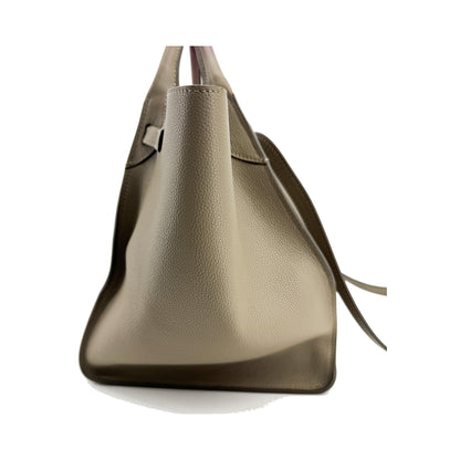 Celine Big Grained Calfskin, Beige, Calfskin, Handbag