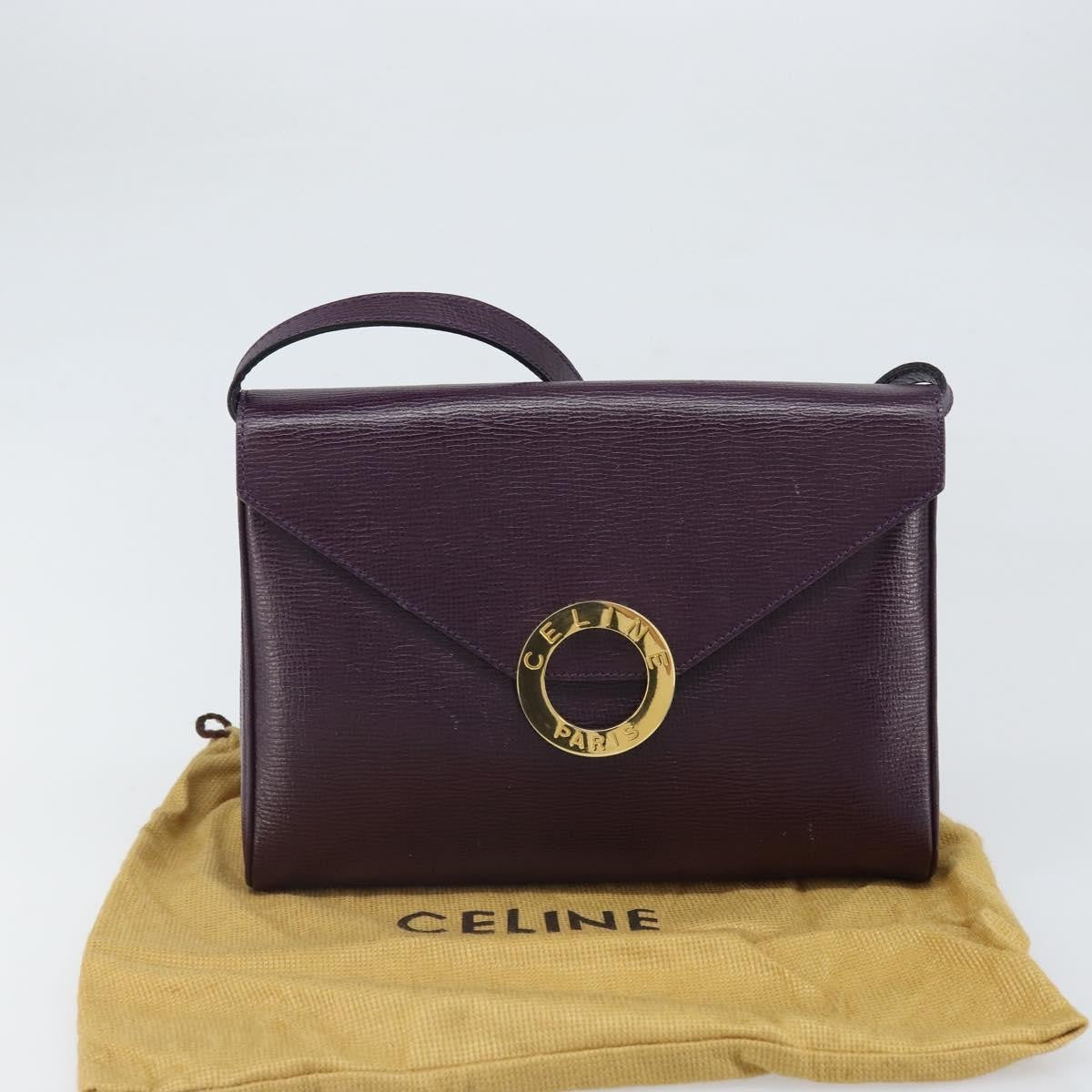 Celine Circle Logo Shoulder Bag - Brandsamsara
