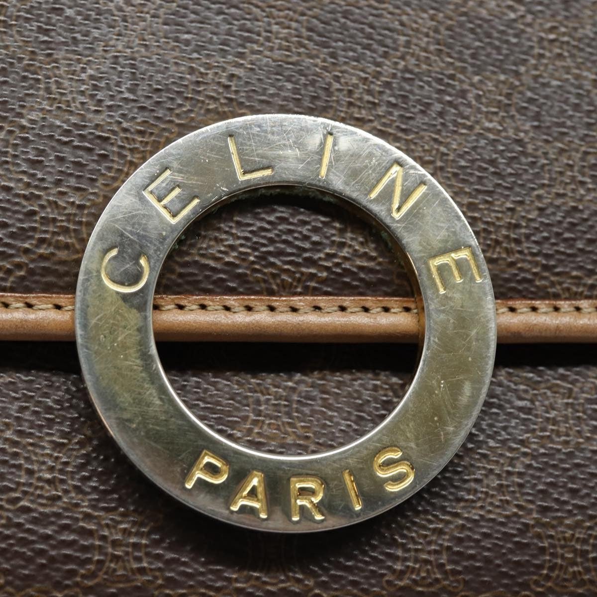Celine Circle Logo Shoulder Bag - Brandsamsara