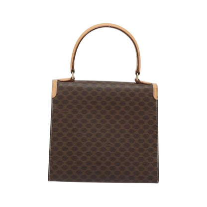 Celine Handbag Canvas, Brown, Canvas, Handbag