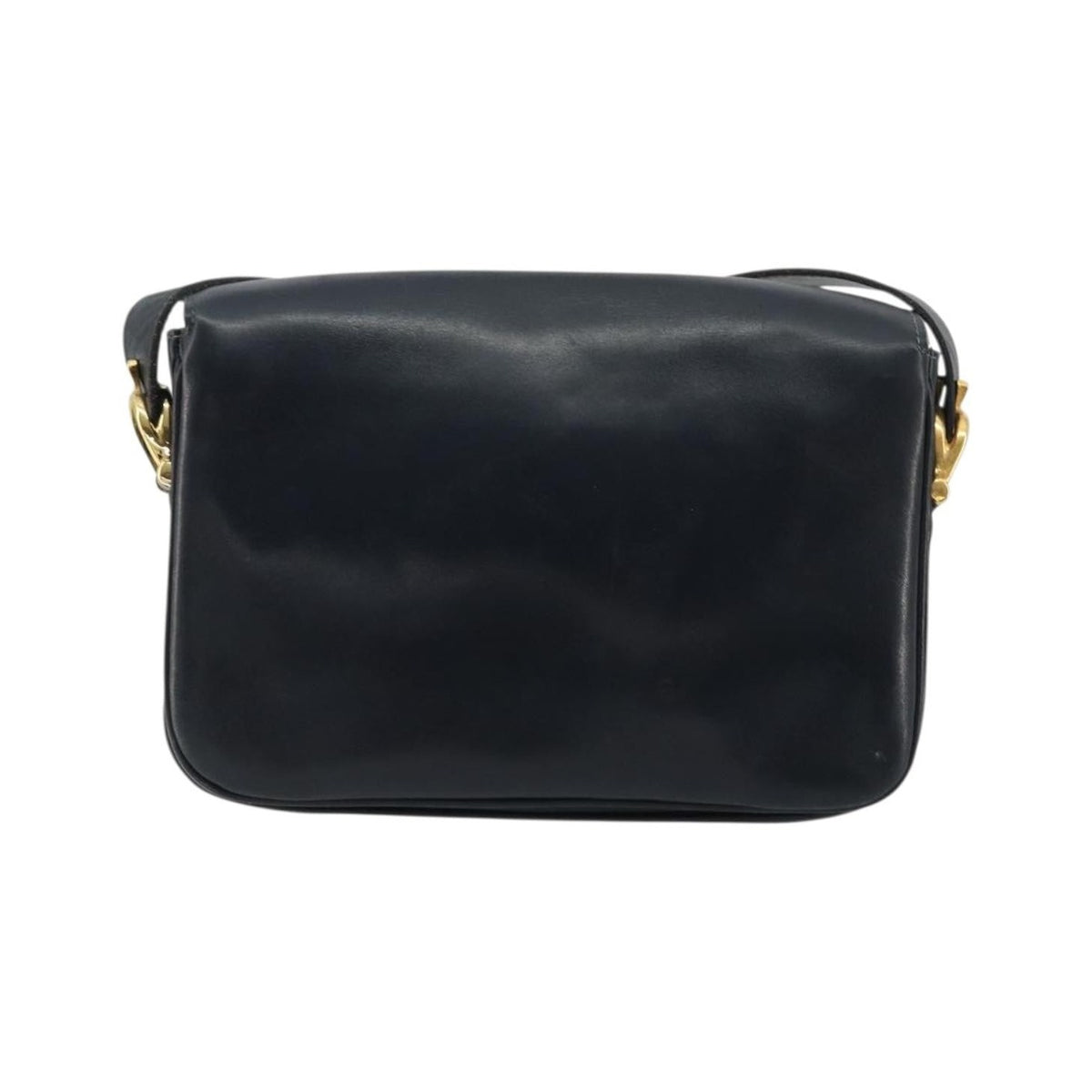 Celine Horse Carriage Leather, Black, Leather, Shoulder Bag