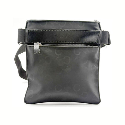 Celine Macadam waist Nylon, Black, Canvas, Backpack