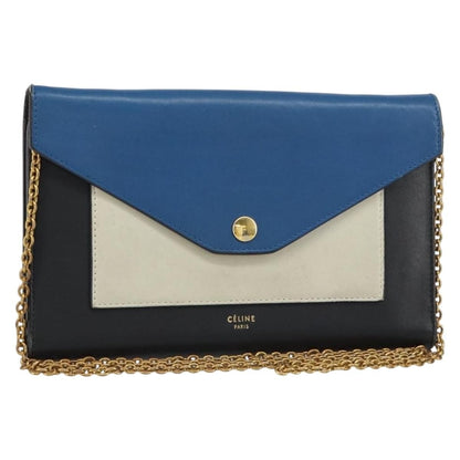 Celine Pocket Envelope Wallet on Chain - Brandsamsara