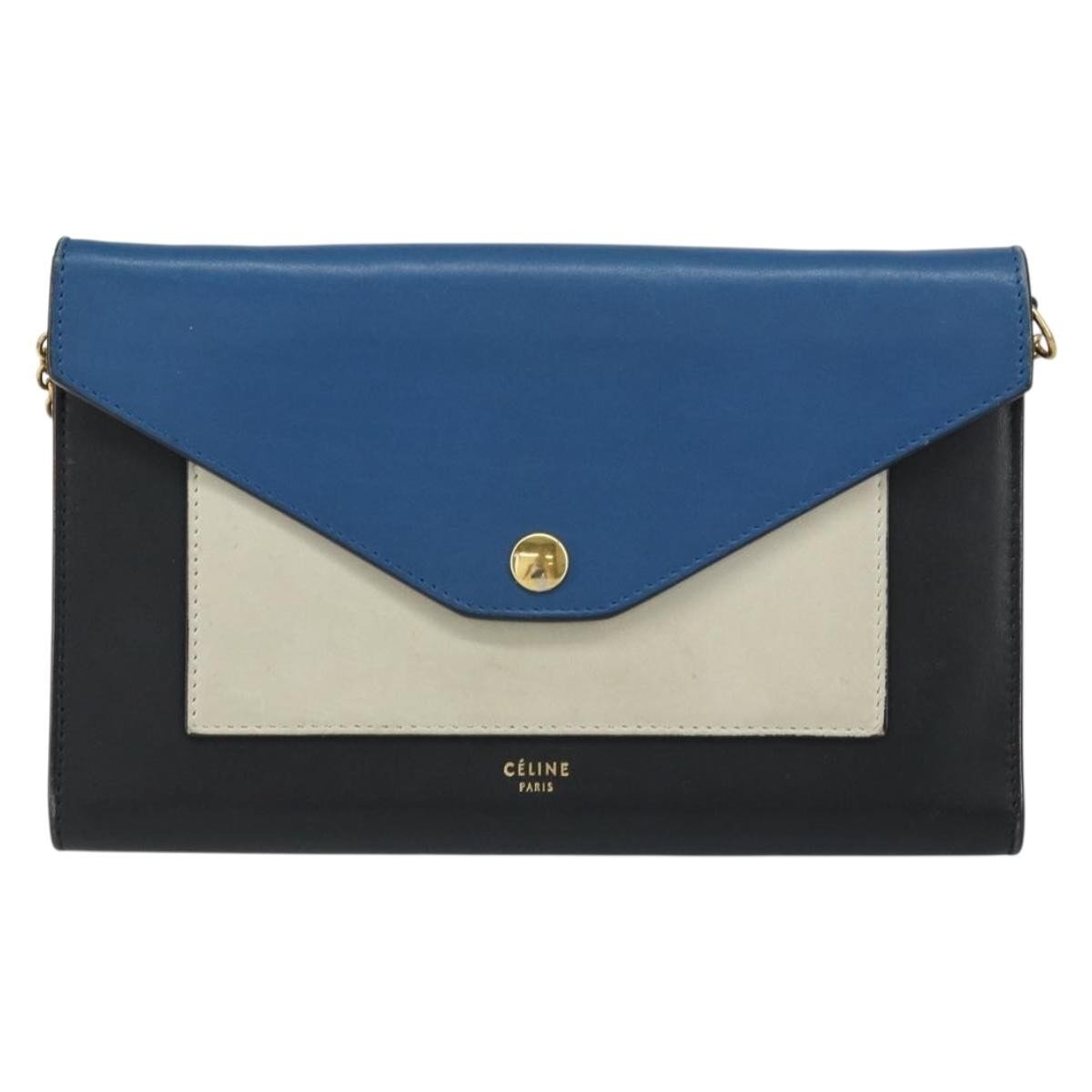 Celine Pocket Envelope Wallet on Chain - Brandsamsara