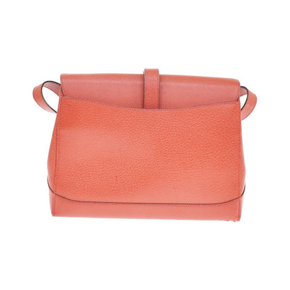 Celine Shoulder Leather, Red, Leather, Shoulder Bag