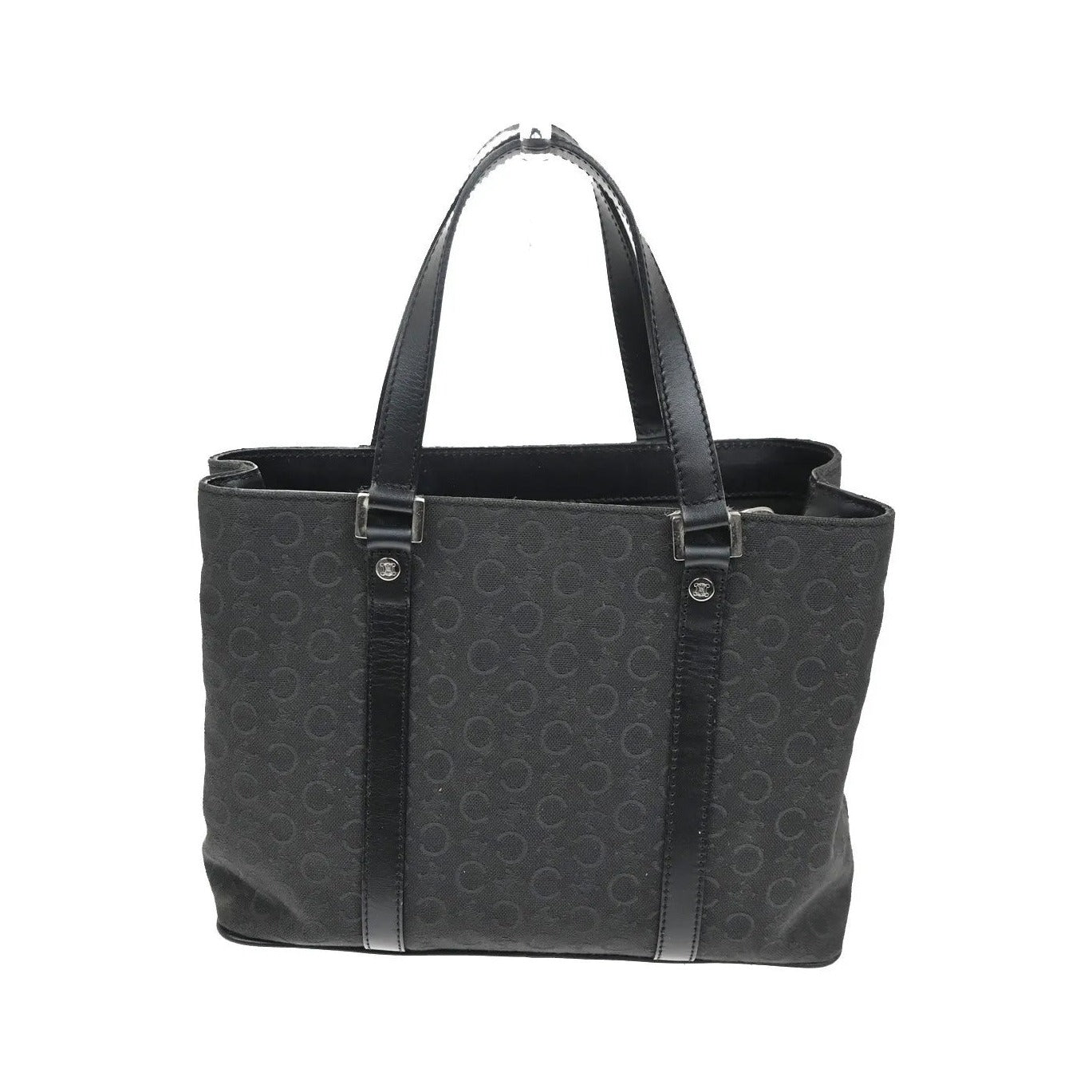 Celine Tote Canvas, Black, Canvas, Tote Bag