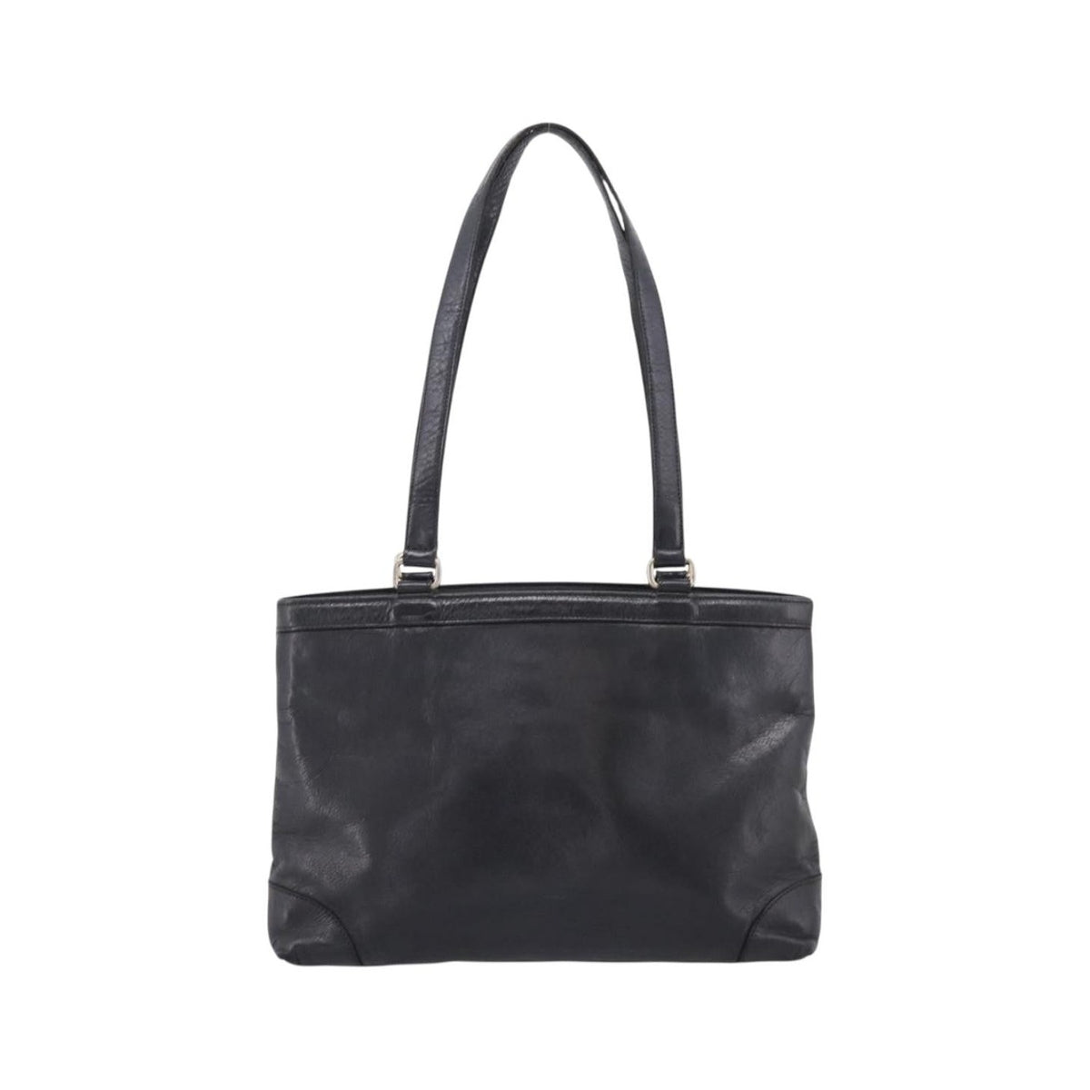 Celine Tote Leather, Black, Leather, Tote Bag