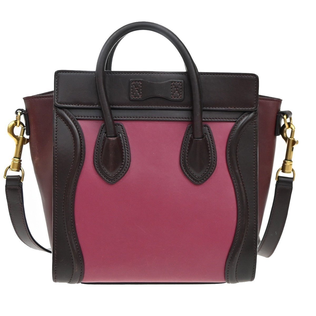 Celine Tricolor Shoulder Luggage Bag - Brandsamsara