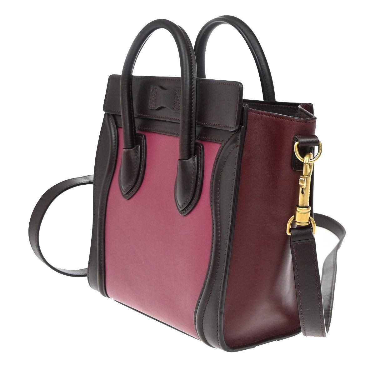 Celine Tricolor Shoulder Luggage Bag - Brandsamsara