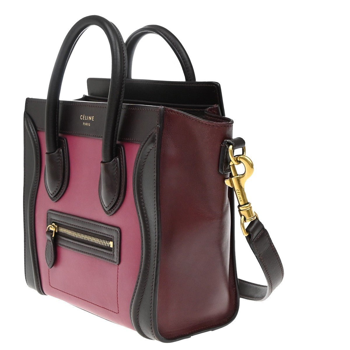 Celine Tricolor Shoulder Luggage Bag - Brandsamsara