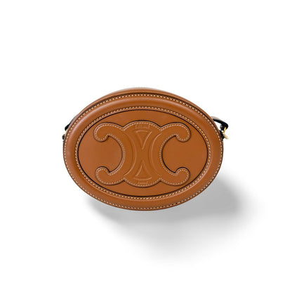 Celine Triomphe Oval Crossbody Bag - Brandsamsara