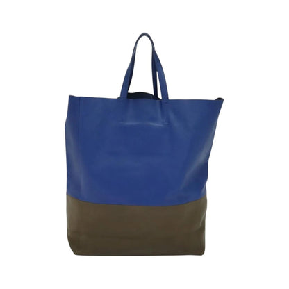 Celine Vertical Cabas Tote Leather, Multicolour, Leather, Tote Bag