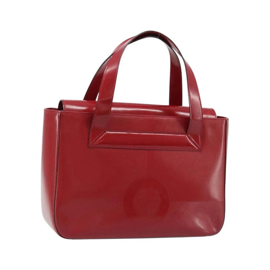 Celine vintage Leather, Red, Leather, Handbag
