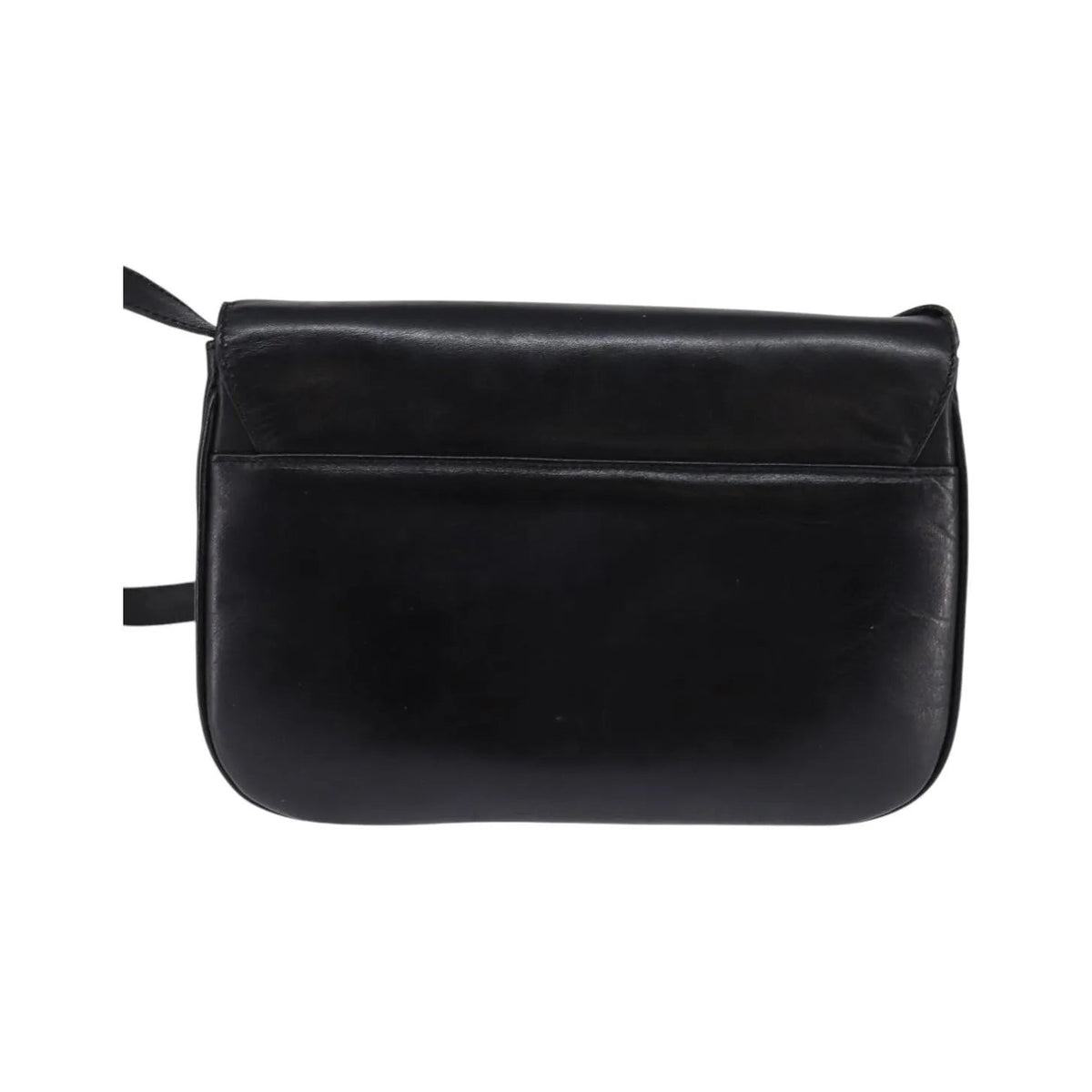 Celine Vintage Leather, Black, Leather, Shoulder Bag