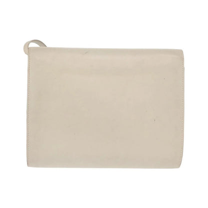 Celine Vintage Leather, Ecru, Leather, Shoulder Bag