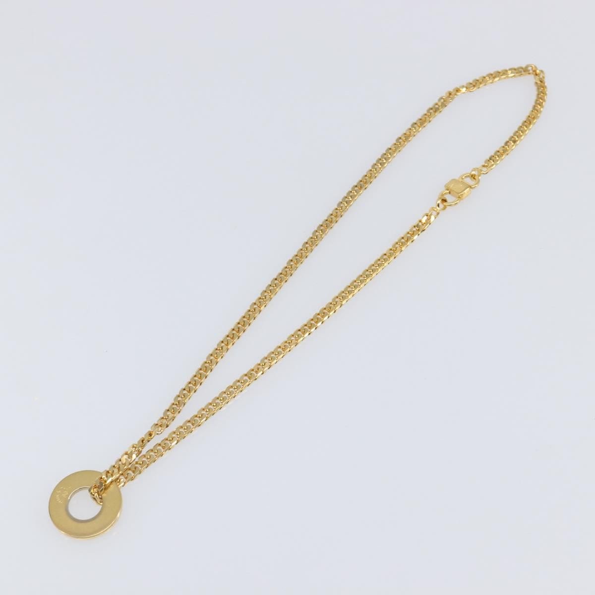 Celine Vintage Logo Circle Pendant - Brandsamsara