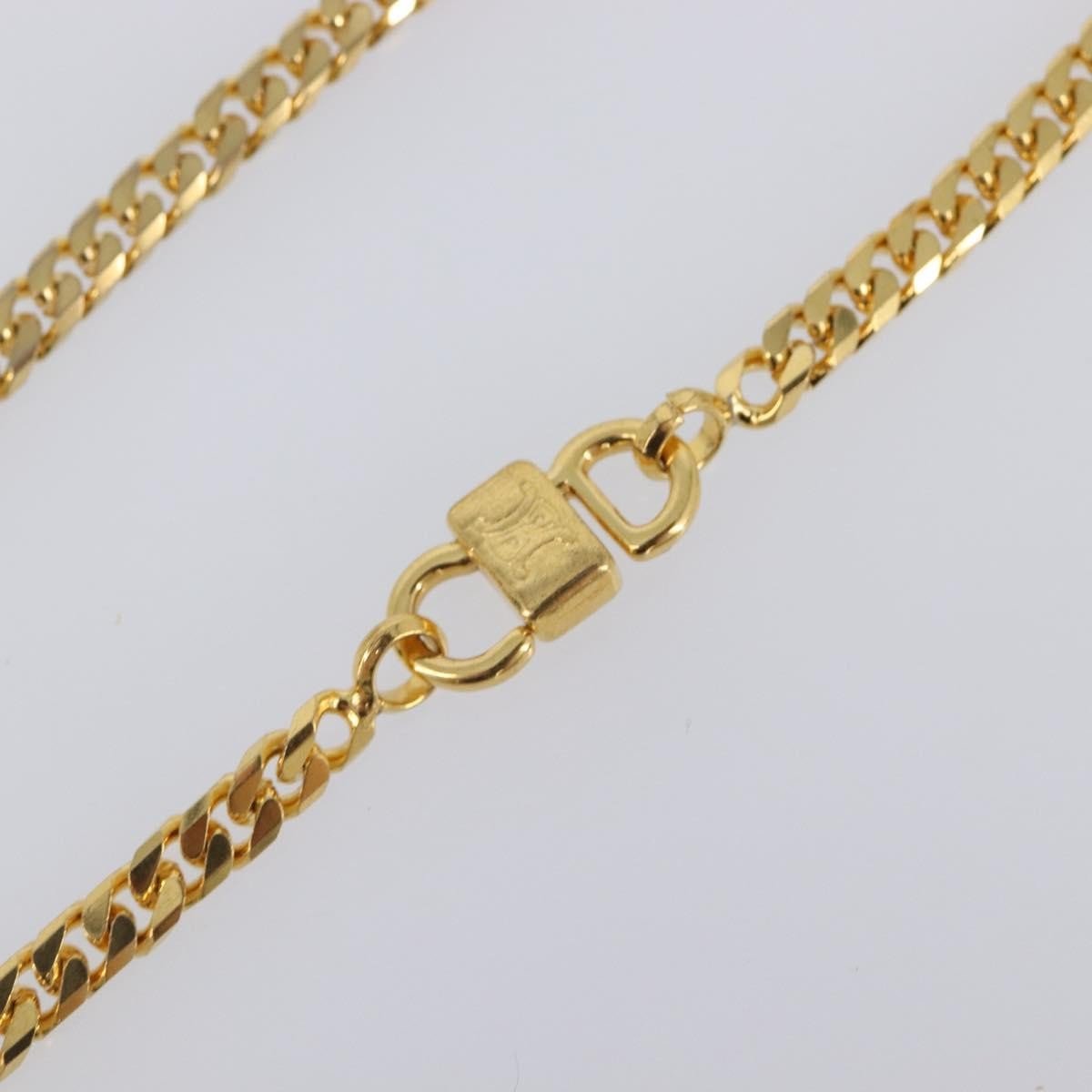 Celine Vintage Logo Circle Pendant - Brandsamsara