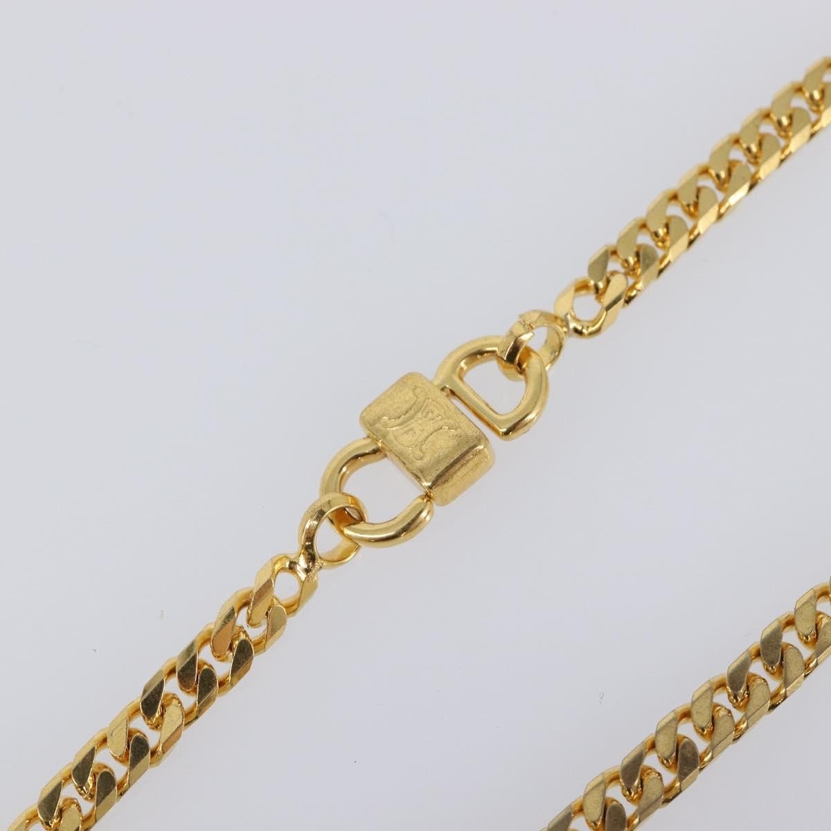 Celine Vintage Logo Circle Pendant - Brandsamsara