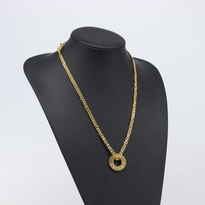 Celine Vintage Logo Circle Pendant - Brandsamsara