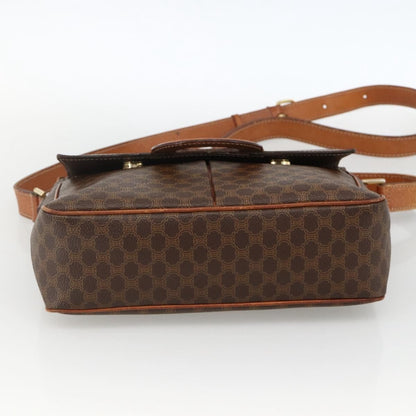 Celine Vintage Macadam Circle Logo Shoulder Bag - Brandsamsara