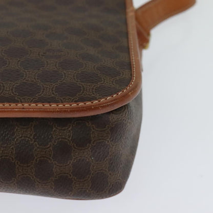 Celine Vintage Macadam Circle Logo Shoulder Bag - Brandsamsara