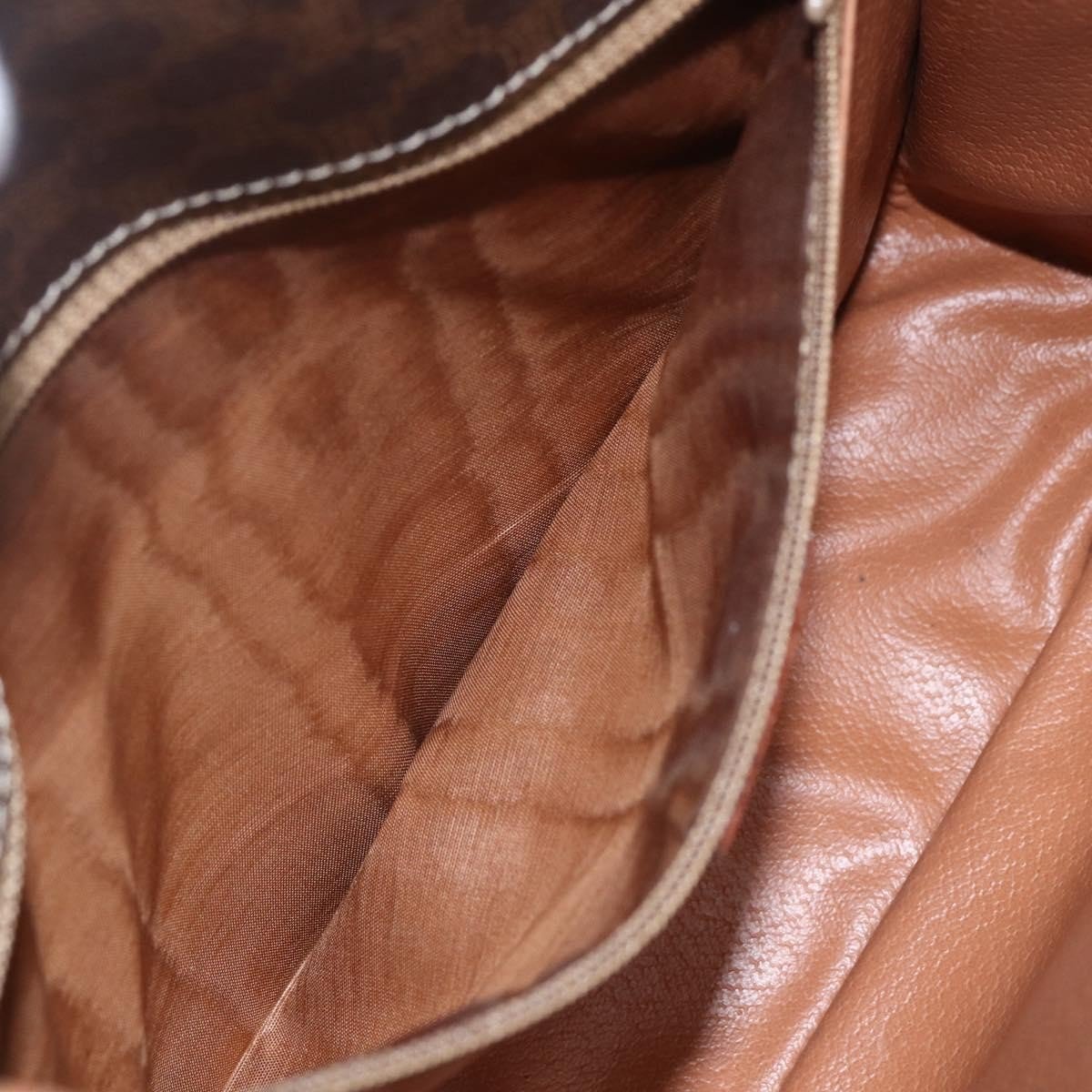 Celine Vintage Macadam Circle Logo Shoulder Bag - Brandsamsara