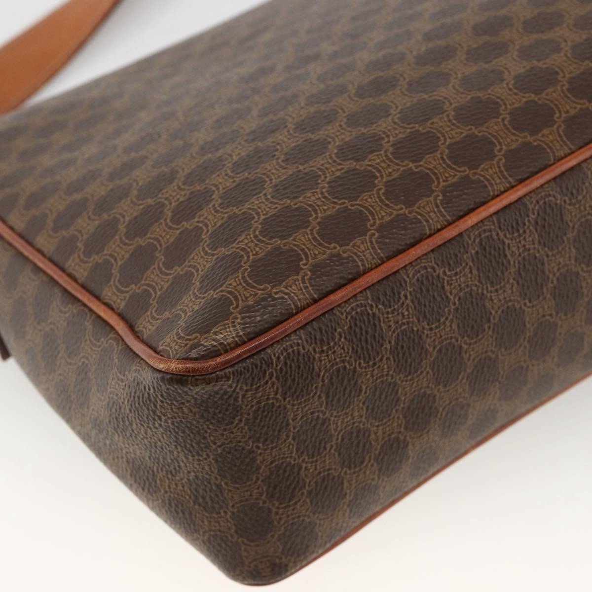 Celine Vintage Macadam Circle Logo Shoulder Bag - Brandsamsara