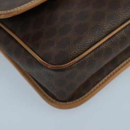 Celine Vintage Macadam Circle Logo Shoulder Bag - Brandsamsara