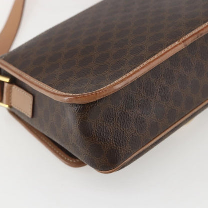 Celine Vintage Macadam Circle Logo Shoulder Bag - Brandsamsara