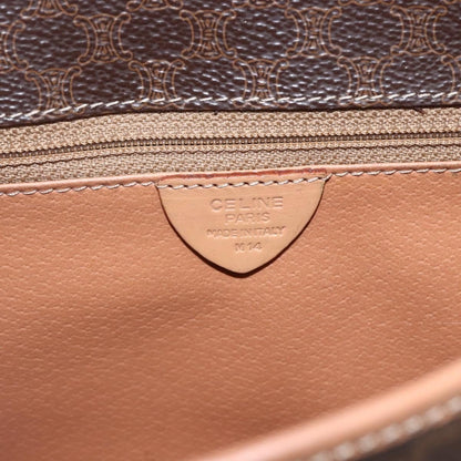 Celine Vintage Macadam Circle Logo Shoulder Bag - Brandsamsara